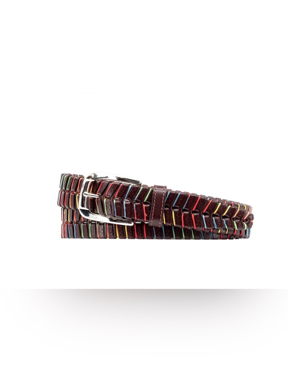⭐️Martin Dingman Livingston Hand laced Saddle Leather Belt⭐️